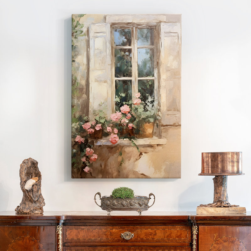 Impression sur toile encadrée, H 28 po x l 19 po