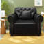 Fauteuil compact avec repose-pieds Chesterfield