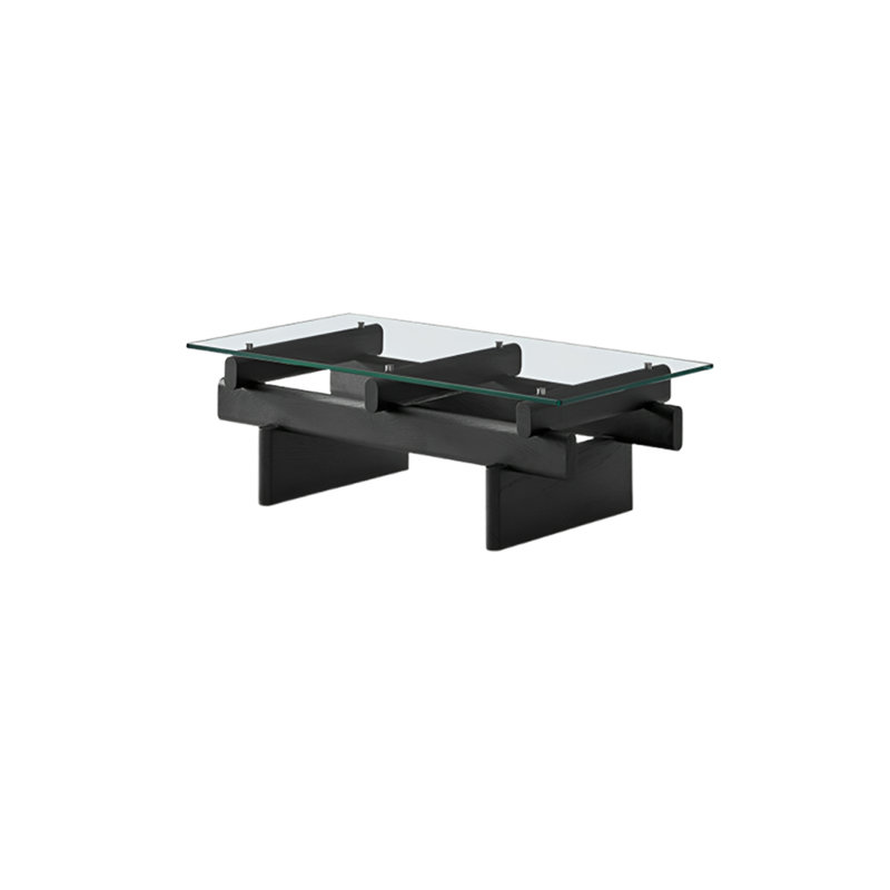 Deeter, H 11,61 po x L 35,43 po x l 18,9 po, Noir