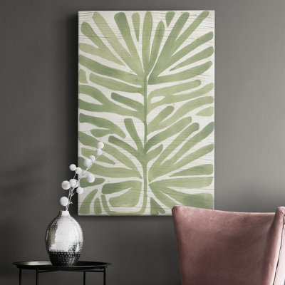 «Driftwood Palm Leaf IV», reproduction sur toile tendue