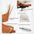 Office Chair With Ergonomic Support And Steel Legs Task Chair with Headrest