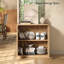 Buffet 31,5 po avec rangement, buffet cannelé avec tablettes réglables pour le salon, la salle à manger et la cuisine-2076617617