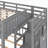 Gwennetta Kids Twin Over Full Bunk Bed with Drawers