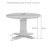 Heymann 5-Piece Dining Set with Solid Wood Chairs