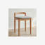 Banc de tabouret de maquillage en hêtre massif pour salle à manger