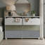 Liston 6 Drawer Chest with Custom Green and Pink Panel Design