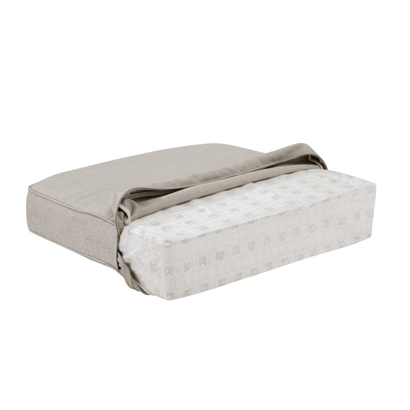 FadeSafe Pina ? Coussin de siège d’extérieur, Gris Heather, H 4 po x l 21 po x P 20 po