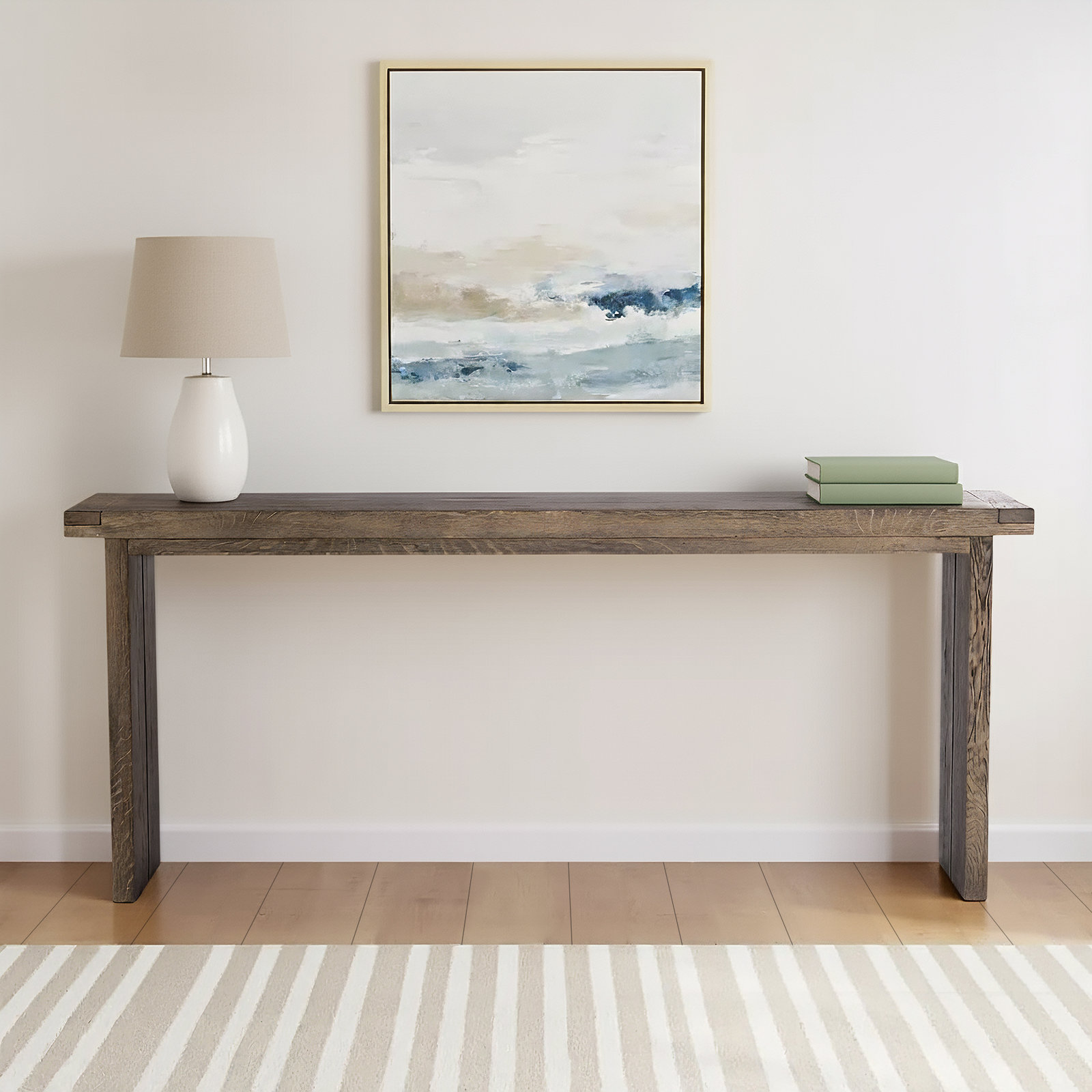 Nemo 78" Console Table, Worn Oak