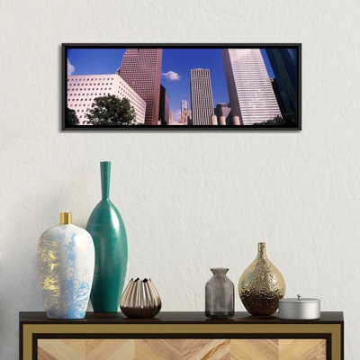 Houston, Texas par Panoramic Images - Reproduction de giclée sur toile tendue avec châssis