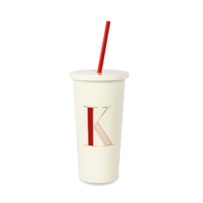 Initiale 20 oz. Verre avec paille