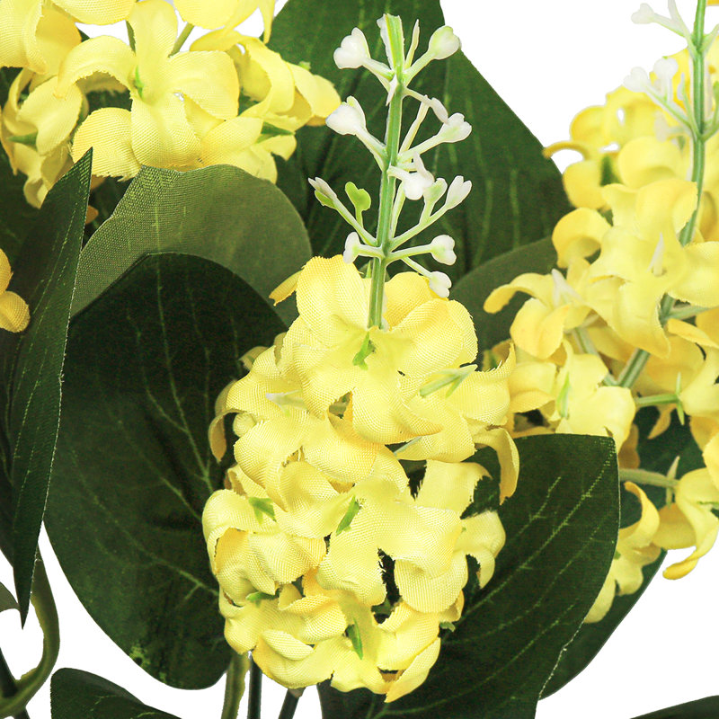 Bouquet de fleurs artificielles, Jaune