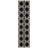 Rodgers Hand Woven Flat Weave Wool/Cotton Geometric Rug in Ivory/Black-1156937021