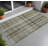 3' X 5' Gray Plaid Washable Non Skid Indoor Outdoor Area Rug