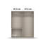 Sevilla 2 Door Manufactured Wood Wardrobe-62140467-62275506
