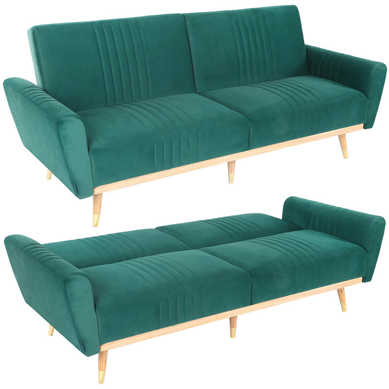 Aeralynn 2 Seater Cotton Sofa Bed