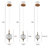63*8.1 Antique Delicate Decorative Pattern Glass Ceiling Pendant Light-617722679