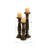 18'' H Wood Tabletop Candlestick-1103655807
