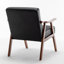 Chaise d'appoint en bois avec pieds robustes-129461191