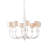 Ludwig White Chandelier