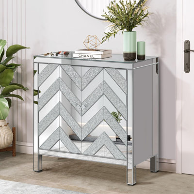 M Shape Design Storage Cabinet