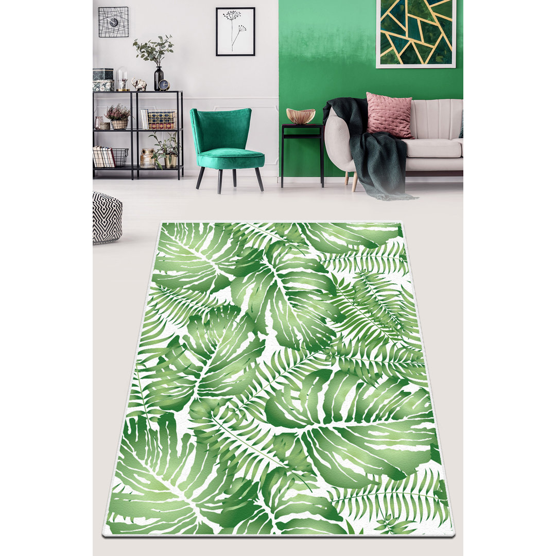 Floral Indoor Rug East Urban Home Rug