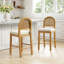 Tabouret de comptoir 26 po H-2086100297-2085650476-1924893695