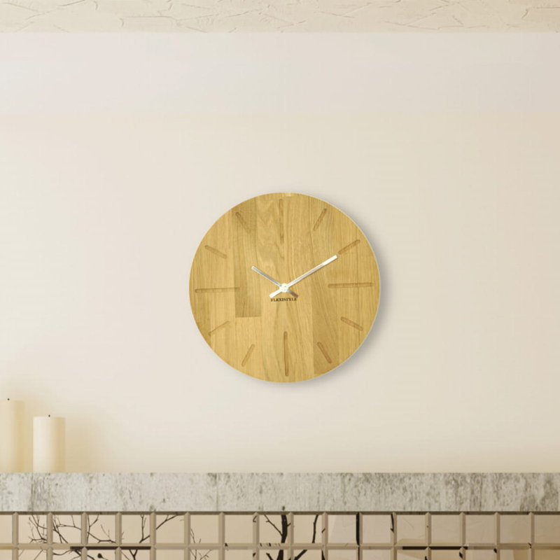 Solid Wood Wall Clock