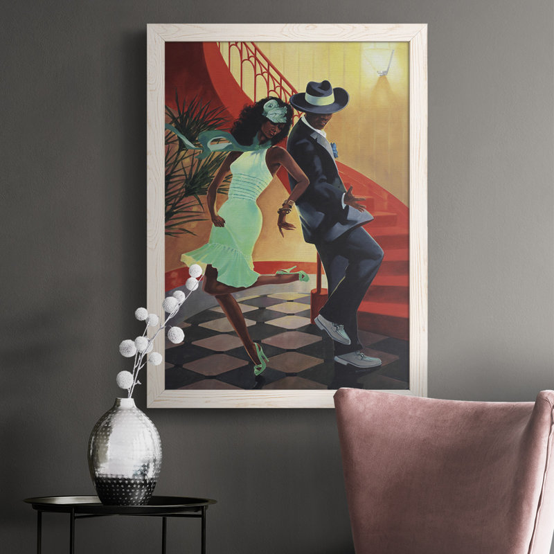 Ashka Night out IV - Reproduction de photo sur toile simple, Blanc, H 37,5 po x l 27,5 po x P 1 po