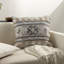 Housse et insert de coussin décoratif carré en polyester Alyssa-78561634-78561635
