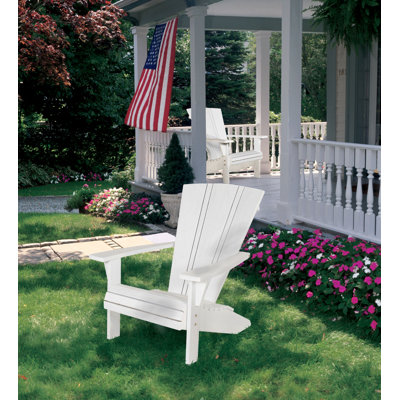 Chaise Adirondack en bois massif Phoenixville