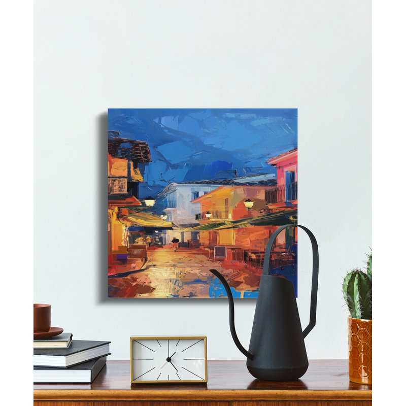 1 Piece Wrapped Canvas Wall Art Set, 15.24 cm H x 15.24 cm W