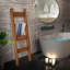 Odelle Wood 4 Freestanding Towel Stand-1779517496