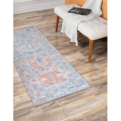 Mayzelle Chenille Oriental Indoor Rug