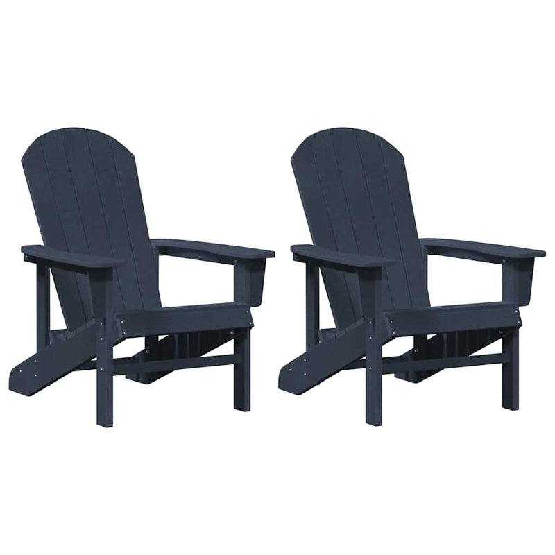 Outdoor Adirondack Chair, Navy