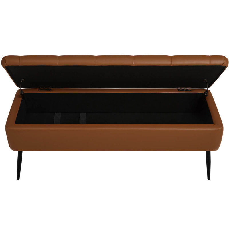 Banc de rangement Demetriades, Brun
