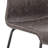 Upholstered Counter Stool with Metal Frame-831039383