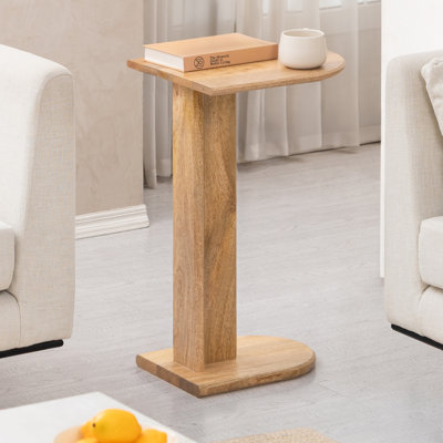 Bobby Solid Wood End Table by Wade Logan