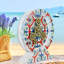 Solid + Manufactured Wood Wall Clock-1405532124