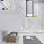 Ensemble de meuble-lavabo simple mural 24 po Glasgow-1275783077