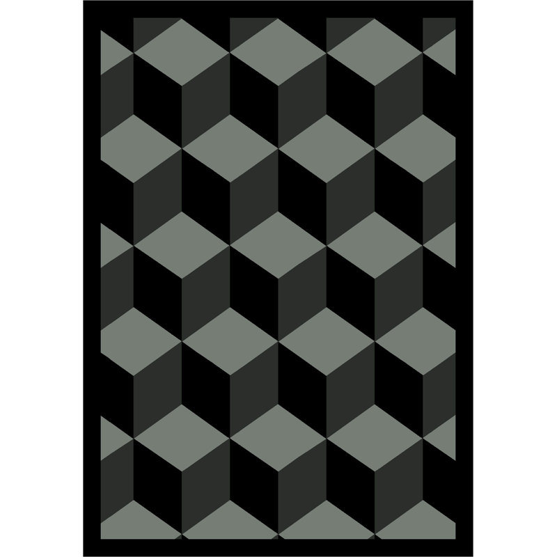 Tapis Whimsy Highrise, Rectangle 5 pi 4 po x 7 pi 8 po