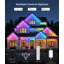 Guirlandes lumineuses extérieures intelligentes intelligentes RVB et 3CCT, IP67-1872727679