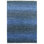 Tapis oriental en laine pure et épaisse nouée à la main 10 po x 14 po bleu denim, collection Chiaroscuro moderne A787C9A7B5C94FD1B528290E4D8D3FC4