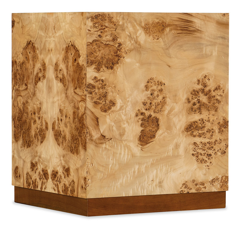 Auberon Solid Wood End Table, 24" H