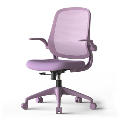 Chaise de bureau ergonomique avec accoudoirs rabattables, chaise de bureau en filet, chaise de bureau à domicile, chaise d'ordinateur, chaise de bureau ergonomique, chaise de soutien lombaire, fauteuil pivotant