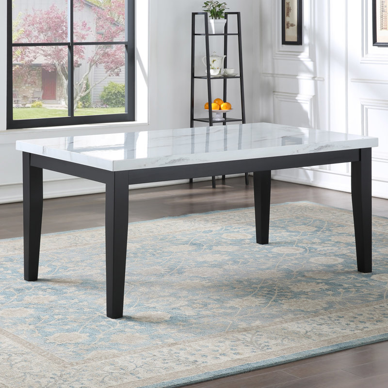 Sterling Marble Top Dining Table Set