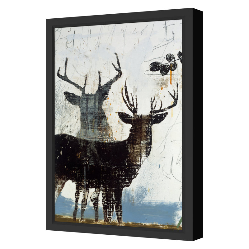 Cervidae II Print by Atkinson, Patrick, Black Single Picture Framed