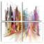 Road In City Art - Cityscape, reproduction d'art sur toile, ensemble de 4 pièces