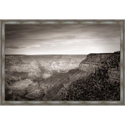 « canyon matin », impression encadrée