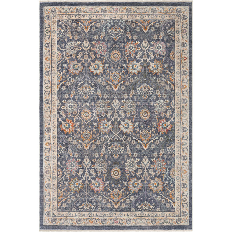 Tivoli Rectangle Oriental Synthetic Area Rug, Rectangle 240 x 300cm