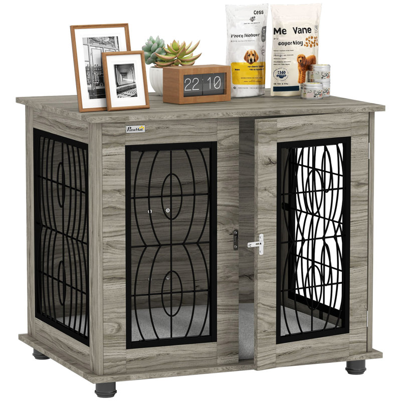 Steel Furniture Style Crate, 63H x 80L x 56Wcm